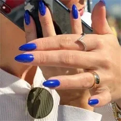 238 Blue Eyeshadow, CND Vinylux, New Wave